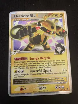 Pokemon Electivire FB LV.X 144/147 Holo Rare Supreme Victors 2009 TCG Card - Image 1