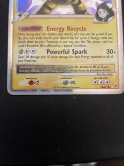 Pokemon Electivire FB LV.X 144/147 Holo Rare Supreme Victors 2009 TCG Card - Image 4