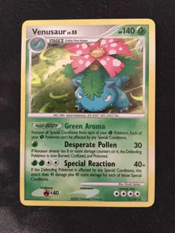 Venusaur 13/147 2009 Supreme Victors Set Holo Rare Pokemon Card TCG - Image 1