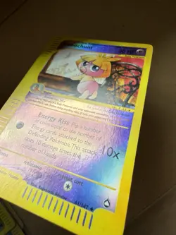 2002 Pokemon TCG Smoochum Aquapolis 61/147 Reverse Holo Rare - Image 3