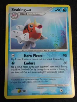 Seaking 43/147 2009 Supreme Victors Set Pokemon Card TCG Non Holo Rare - Image 1