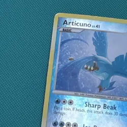 Pokemon TCG Articuno Lv.41 16/147 Supreme Victors Holo Rare 100HP EN 2009 - Image 2