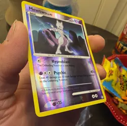 2008 Pokemon Mewtwo TCG Reverse Holo Rare Card 11/146 Legends Awakened - Image 3