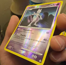 2008 Pokemon Mewtwo TCG Reverse Holo Rare Card 11/146 Legends Awakened - Image 4