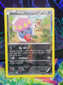 POKEMON CARD INKAY REVERSE HOLO 41/108 NO 686 REVOLVING POKEMON TCG CCG - Image 1