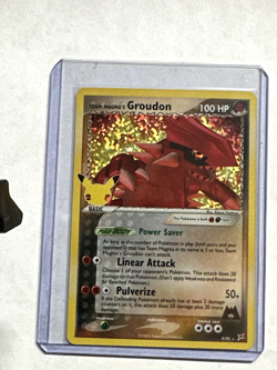 Team Magma's Groudon 9/95 Holo Rare Pokemon Celebrations - Image 1