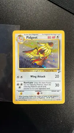 Pidgeot 014/130 Base Set 2 Holo MP+ Pokemon TCG - Image 1