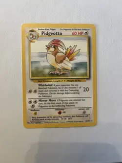Pidgeotto 22/102 Pokemon Base Set Regular 1999 Wizards LP - Image 1