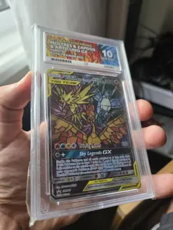 Pokemon TCG Moltres & Zapdos & Articuno GX Promo SM210 Holo 2019 Ace 10 - Image 2