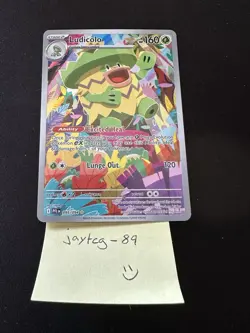 Ludicolo 095/094 Phantasmal Flames Illustration Rare Holo - Pokemon TCG NM/M - Image 3