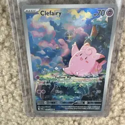 Pokemon TCG Clefairy ex Illustration Rare Holo Sv09 094/088 ENG Perfect Order - Image 1