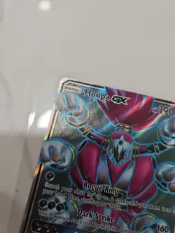 Pokemon TCG Hoopa GX 166/181 Full Art Ultra Rare Sun & Moon Team Up LP - Image 4
