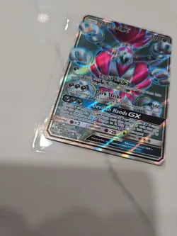 Pokemon TCG Hoopa GX 166/181 Full Art Ultra Rare Sun & Moon Team Up LP - Image 5