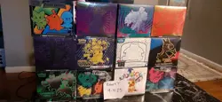 Sealed Pokemon ETB Collection (12 Boxes) - Image 1