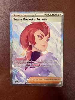 Pokemon Team Rocket's Ariana 237/182 SIR Destined Rivals NM+/Pack Fresh - Image 1