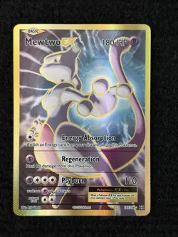 2016 Pokemon XY Evolutions Mewtwo EX Full Art Holo 103/108 Ultra Rare NM Vintage - Image 1