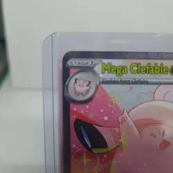 Mega Clefable ex 119/088 Holo Special Illustration Rare Perfect Order Pokemon TC - Image 3