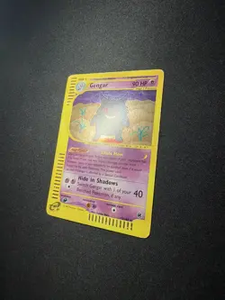 Pokemon Gengar Holo 13/165 Expedition E-series 2002 Vintage Rare English Card - Image 2