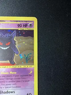 Pokemon Gengar Holo 13/165 Expedition E-series 2002 Vintage Rare English Card - Image 4
