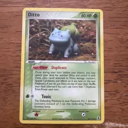 Ditto (Bulbasaur) 36/113 EX Delta Species Uncommon 2005 Vintage Pokemon MP - Image 1
