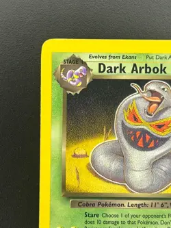 Pokemon TCG - Dark Arbok MP Rare 19/82 | Team Rocket - Image 3