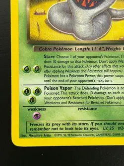 Pokemon TCG - Dark Arbok MP Rare 19/82 | Team Rocket - Image 5