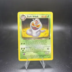 Dark Arbok 19/82 - Team Rocket Non Holo - Pokemon Card TCG Unlimited Rare NM -j - Image 1