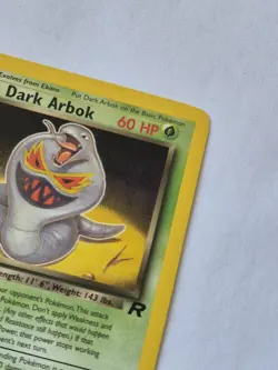 Pokemon Dark Arbok Card 19/82 Team Rocket Non-Holo Rare Vintage WOTC - Image 4