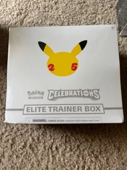Pokemon TCG: 25th Anniversary Celebrations Elite Trainer Box (2021) 820650809439 - Image 1