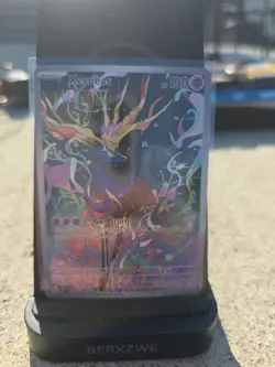Xerneas Illustration Rare Pokemon Trading Card Game ME04 Chaos Rising 091/086 NM - Image 1