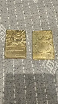 1999 Pokemon Togepi Burger King 23K Gold-Plated Card Rare Special Promo - Image 1