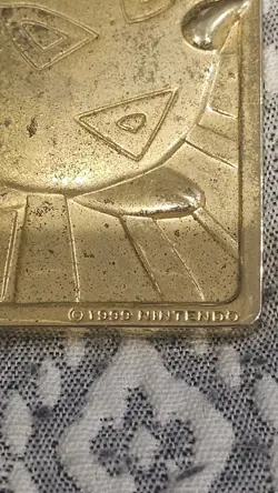 1999 Pokemon Togepi Burger King 23K Gold-Plated Card Rare Special Promo - Image 2