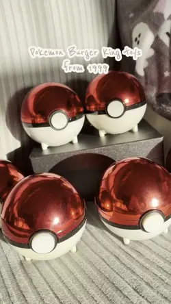 Set of 6 23K Gold Plated Pokemon Card 1999 Burger King Poke Ball - Image 2