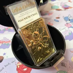 Set of 6 23K Gold Plated Pokemon Card 1999 Burger King Poke Ball - Image 3