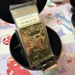 Set of 6 23K Gold Plated Pokemon Card 1999 Burger King Poke Ball - Image 4