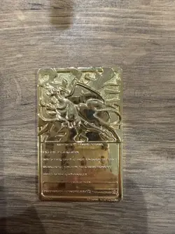 1999 Pokemon 23K Gold Plated Trading Card - #6 Charizard - Burger King Edition - Image 2