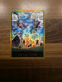One Piece TCG - Egghead Don!! - OP14 EB04 The Azure Sea's Seven - GOLD Don!! - Image 1