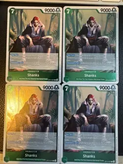 Shanks Foil OP14-027 The Azure Sea's Seven One Piece (Playset) English/NM - Image 1