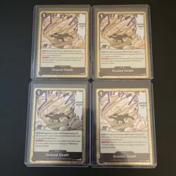 Ground Death OP14-096 One Piece TCG The Azure Sea's Seven x4 Play Set - Image 1