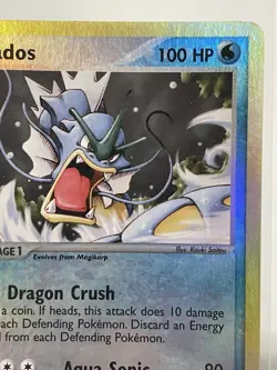 Gyarados Pokemon TCG EX Dragon 32/97 Reverse Holo Uncommon English 2003 100 HP - Image 3