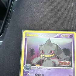 Pokemon TCG Banette EX Power Keepers 4/108 Reverse Holo Rare Stamped HP - Image 2