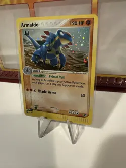 Pokemon TCG - Armaldo - 1/100 - Holo Rare with SWIRL - Sandstorm (e-Series) - NM - Image 3