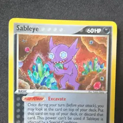 Pokemon TCG Sableye EX Crystal Guardians 10/100 Holo Rare 2006 NM!!! - Image 2