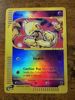 Abra Expedition 93/165 Reverse Holo Pokemon TCG E Reader - Image 1