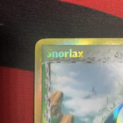 Pokemon TCG Snorlax Dragon Frontiers 10/101 Reverse Holo Rare Stamped LP. - Image 2