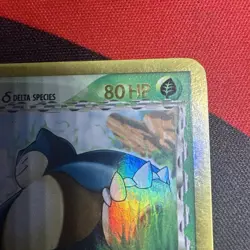 Pokemon TCG Snorlax Dragon Frontiers 10/101 Reverse Holo Rare Stamped LP. - Image 3