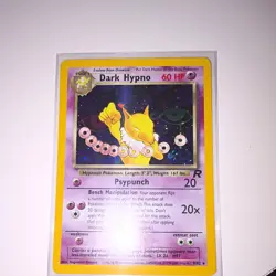 Dark Hypno 9/82 Team Rocket Holo Rare Pokemon TCG Card 60 HP English 2000 - Image 1