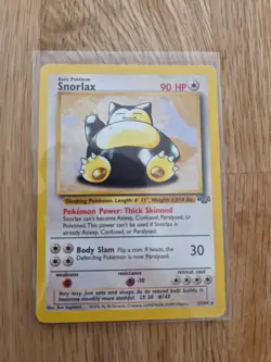 Pokemon TCG Snorlax Jungle Card 27/64 Unlimited Rare - Image 3