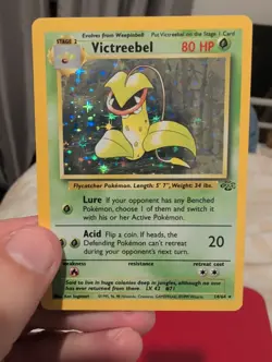 Victreebel 14/64 Jungle Set Holo Rare Pokemon Card 1999 WOTC TCG Vintage Pokemon - Image 1