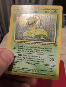 Victreebel 14/64 Jungle Set Holo Rare Pokemon Card 1999 WOTC TCG Vintage Pokemon - Image 2
